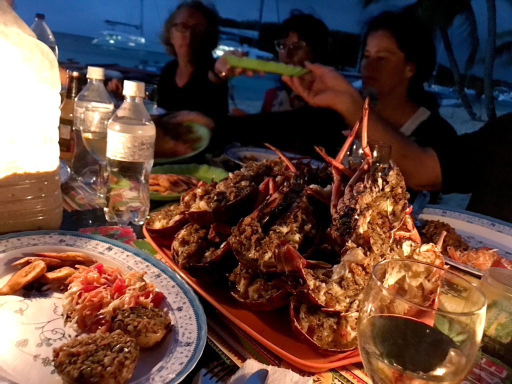 Tobago Cays – Lobster Barbeque